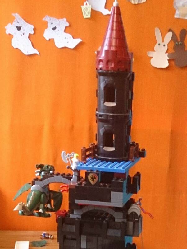Bild Burg aus Lego